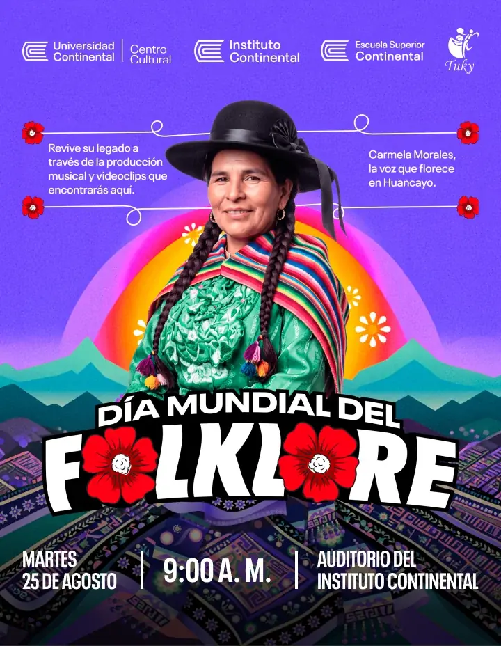 Día Mundial del Folklore: Carmela Morales, la voz que florece en Huancayo. Revive su legado a través de la producción musical y videoclips que encontrarás aquí.