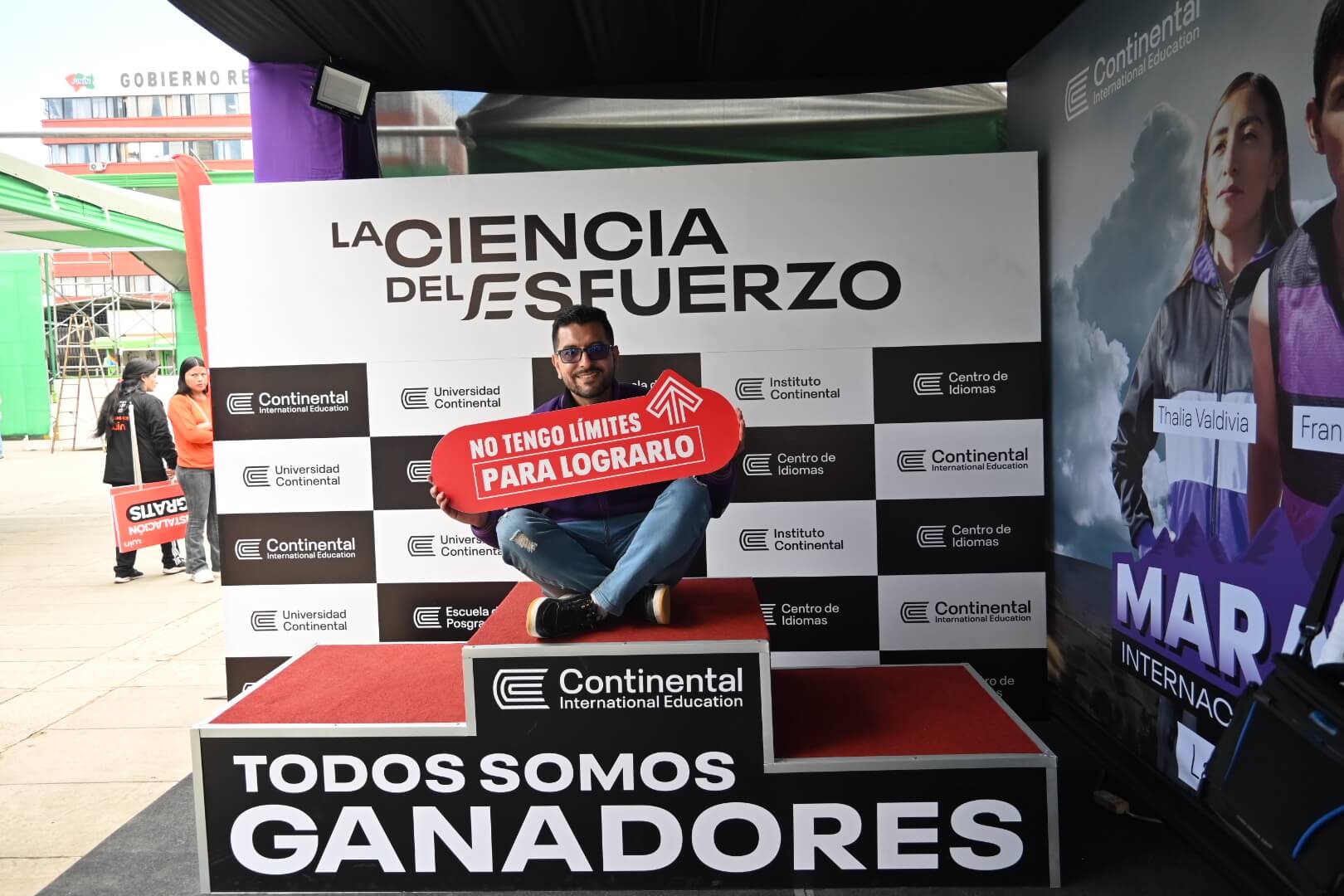 Participantes en la Maratón de los Andes