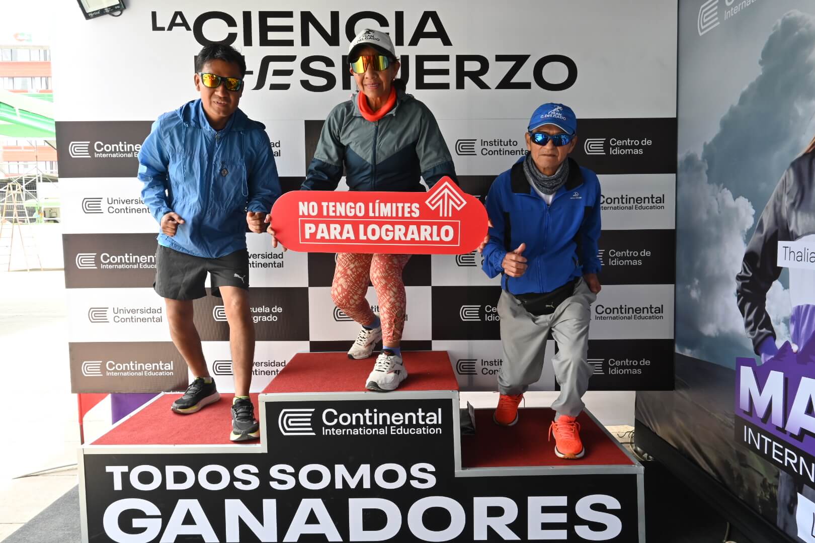 Participantes en la Maratón de los Andes