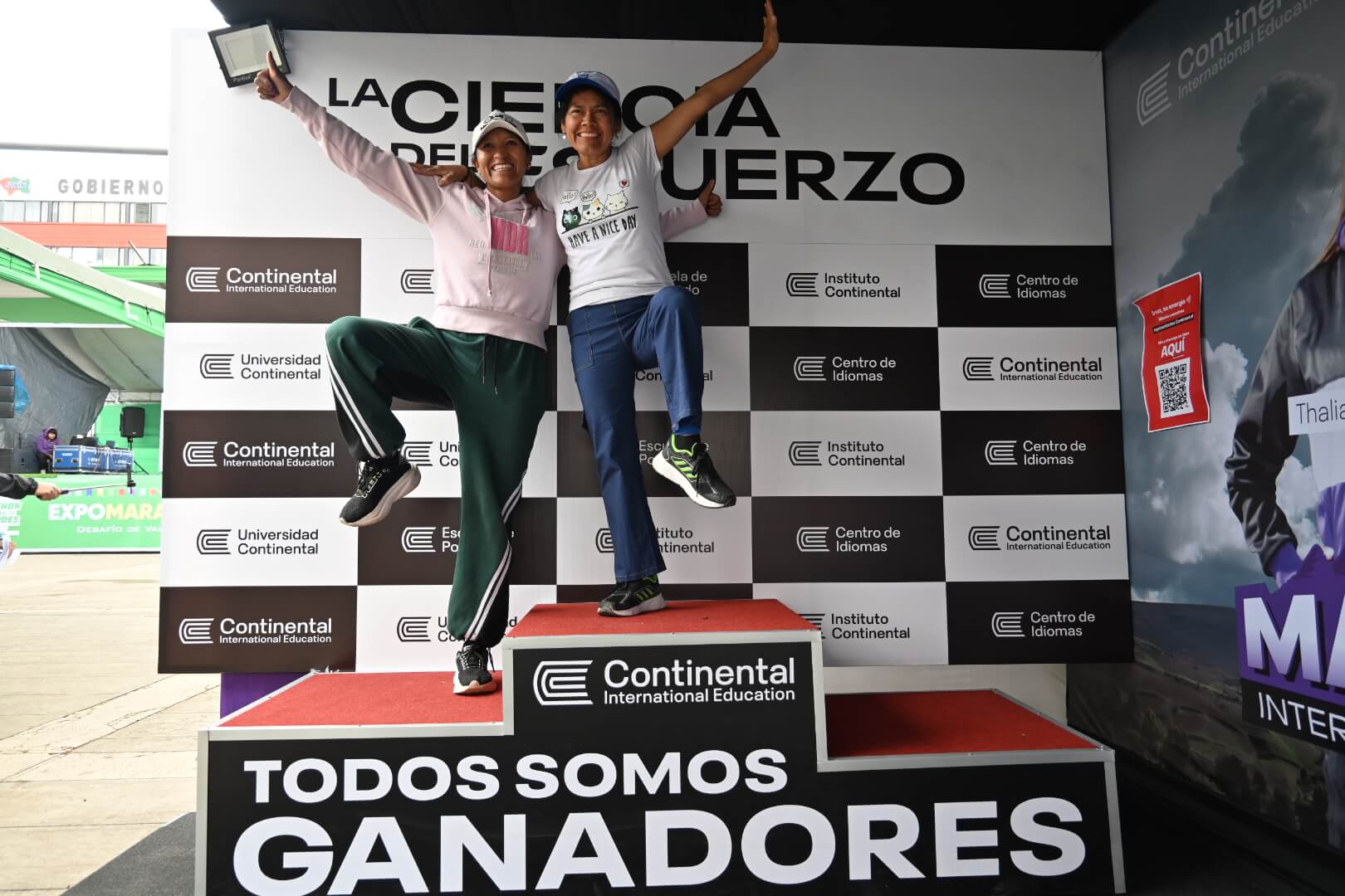 Participantes en la Maratón de los Andes