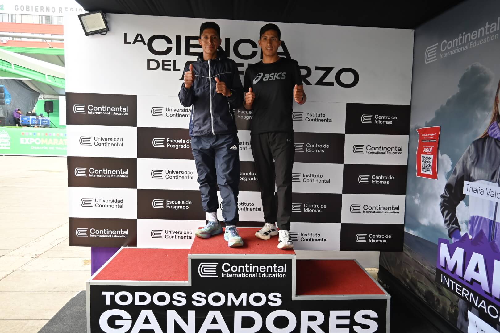 Participantes en la Maratón de los Andes