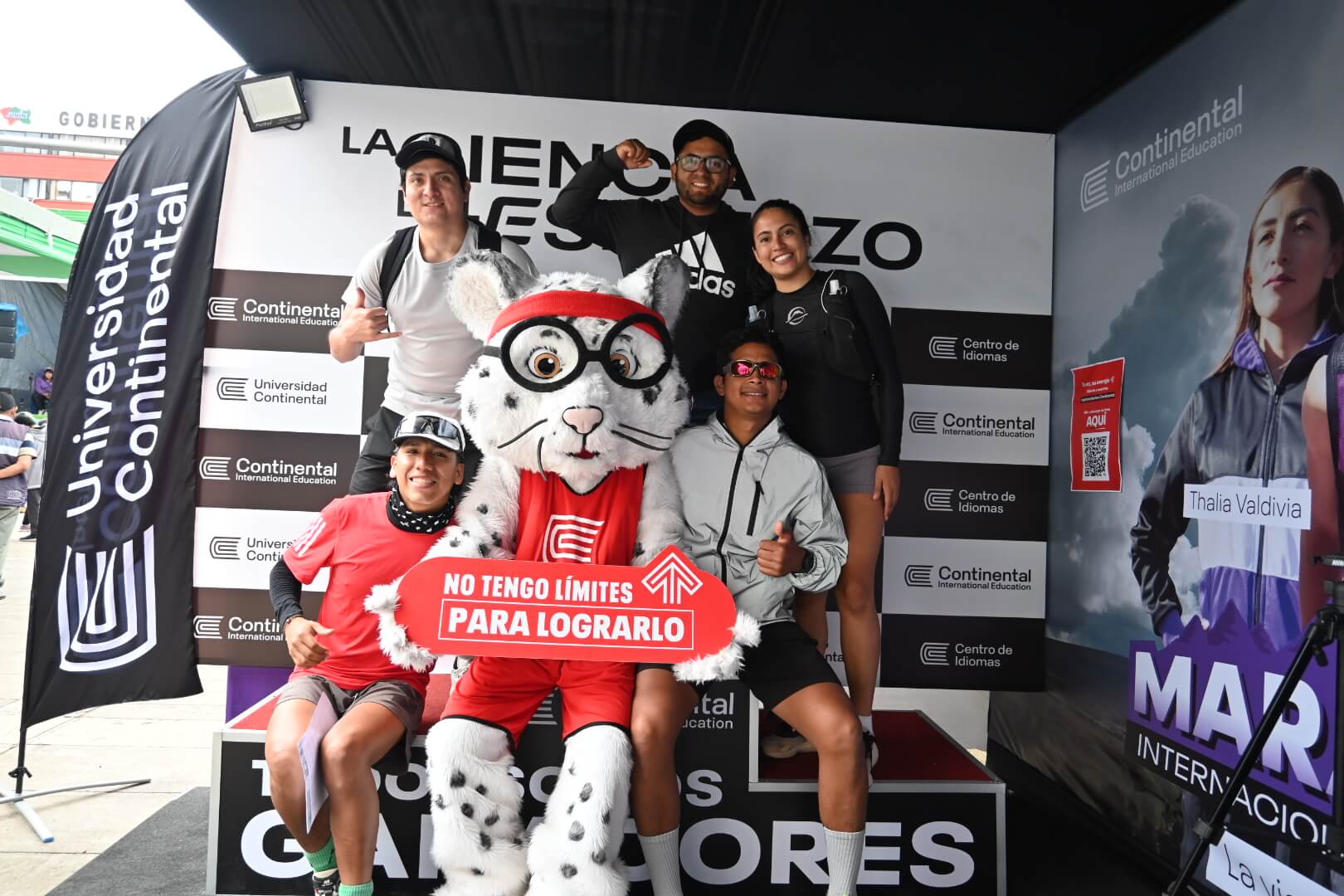 Participantes en la Maratón de los Andes