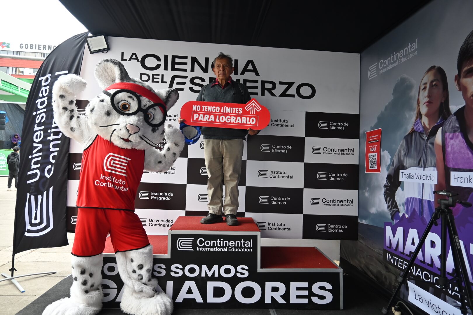 Participantes en la Maratón de los Andes