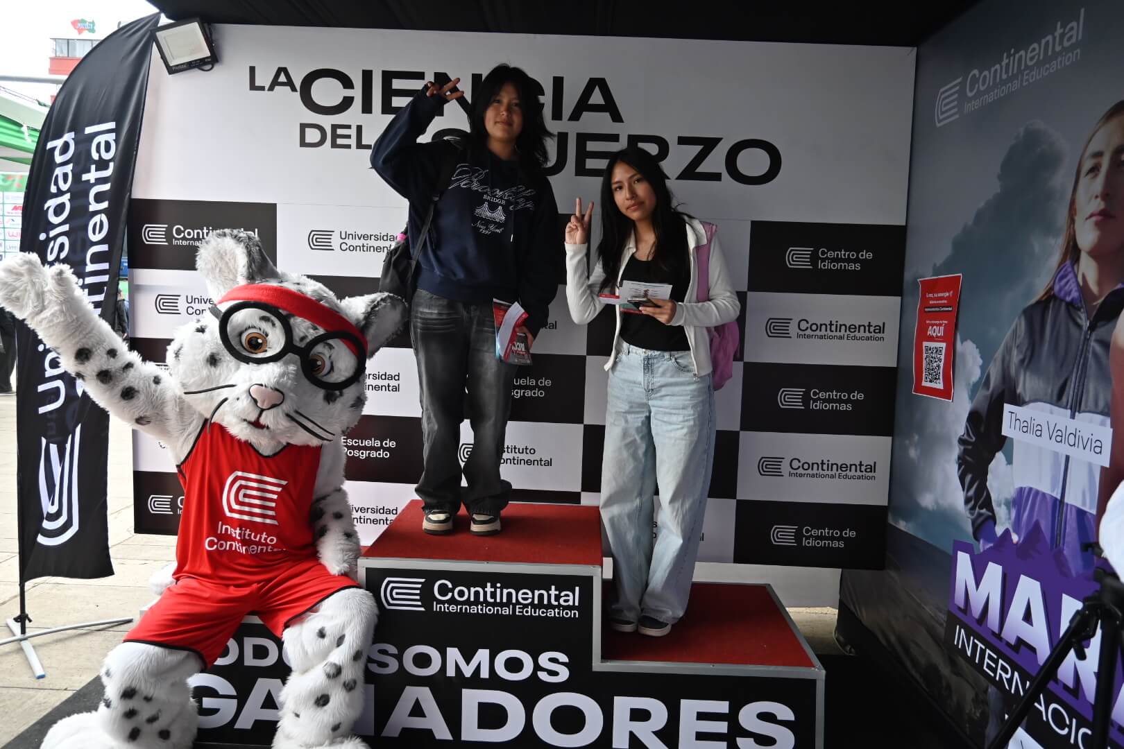 Participantes en la Maratón de los Andes