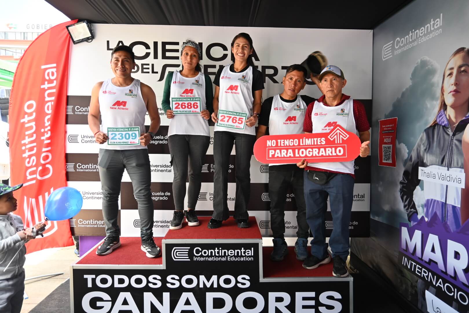 Participantes en la Maratón de los Andes