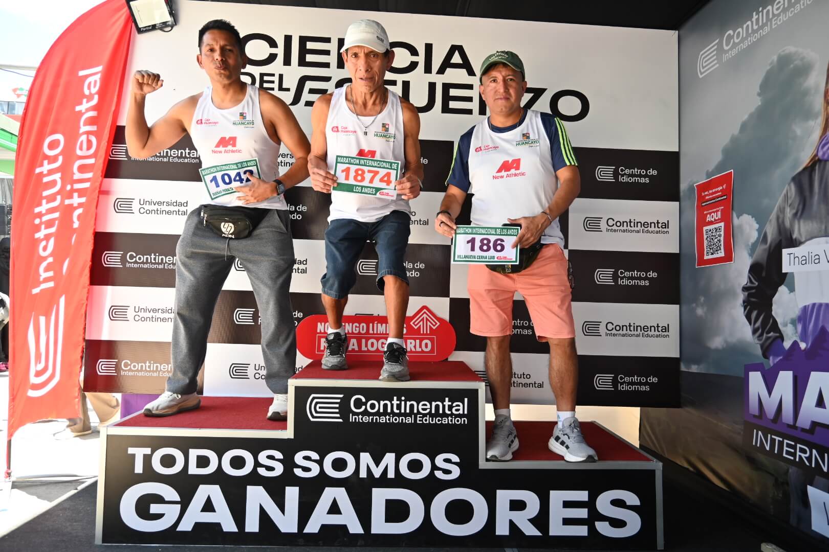 Participantes en la Maratón de los Andes