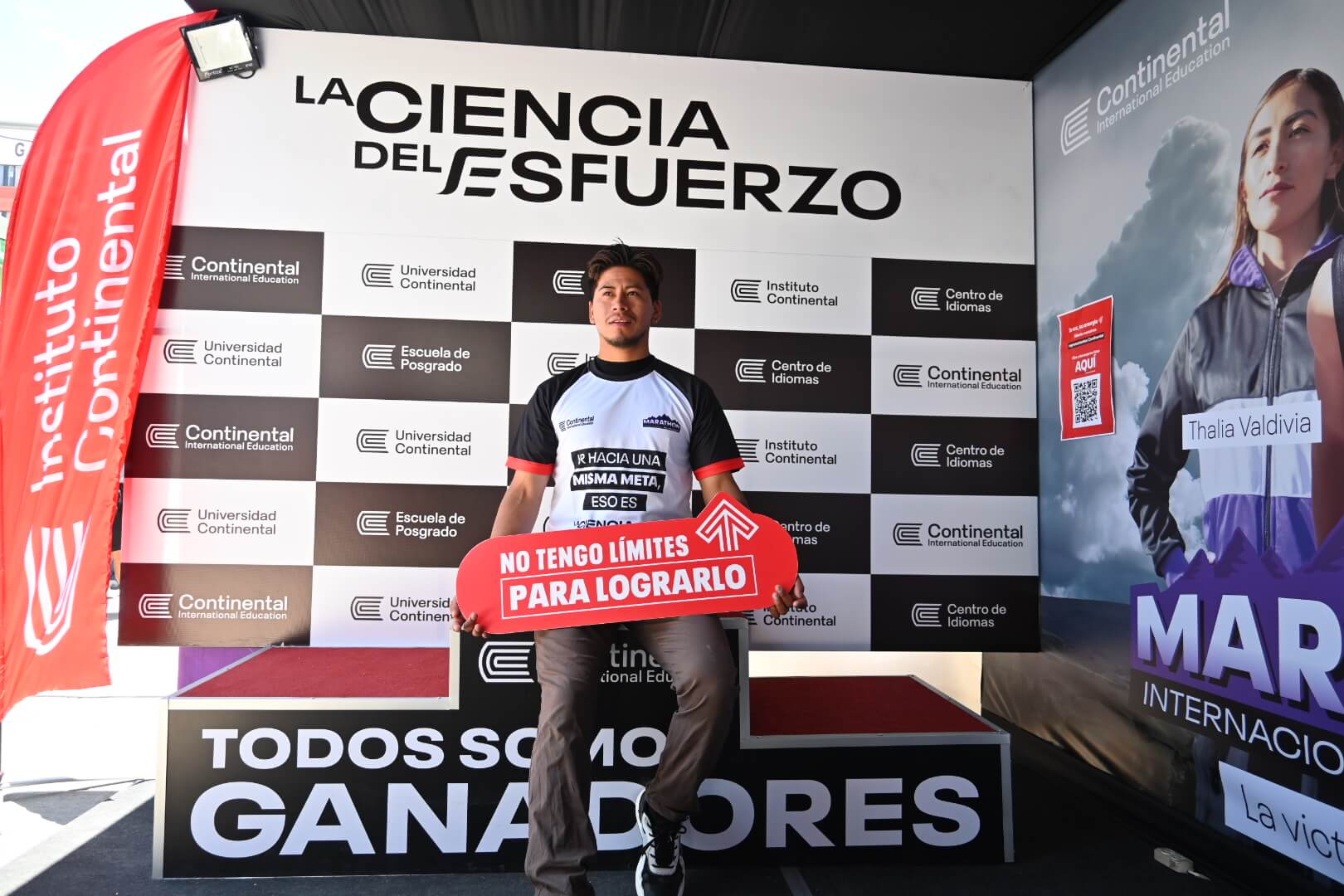 Participantes en la Maratón de los Andes