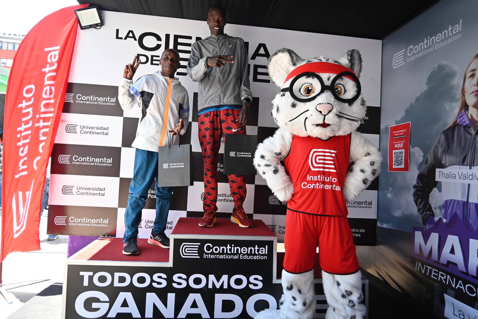 Participantes en la Maratón de los Andes