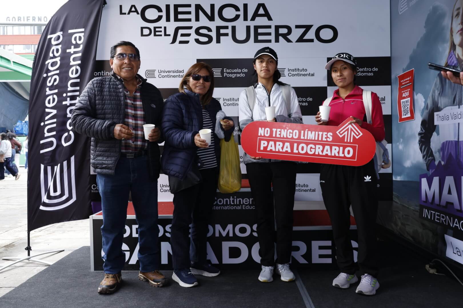 Participantes en la Maratón de los Andes