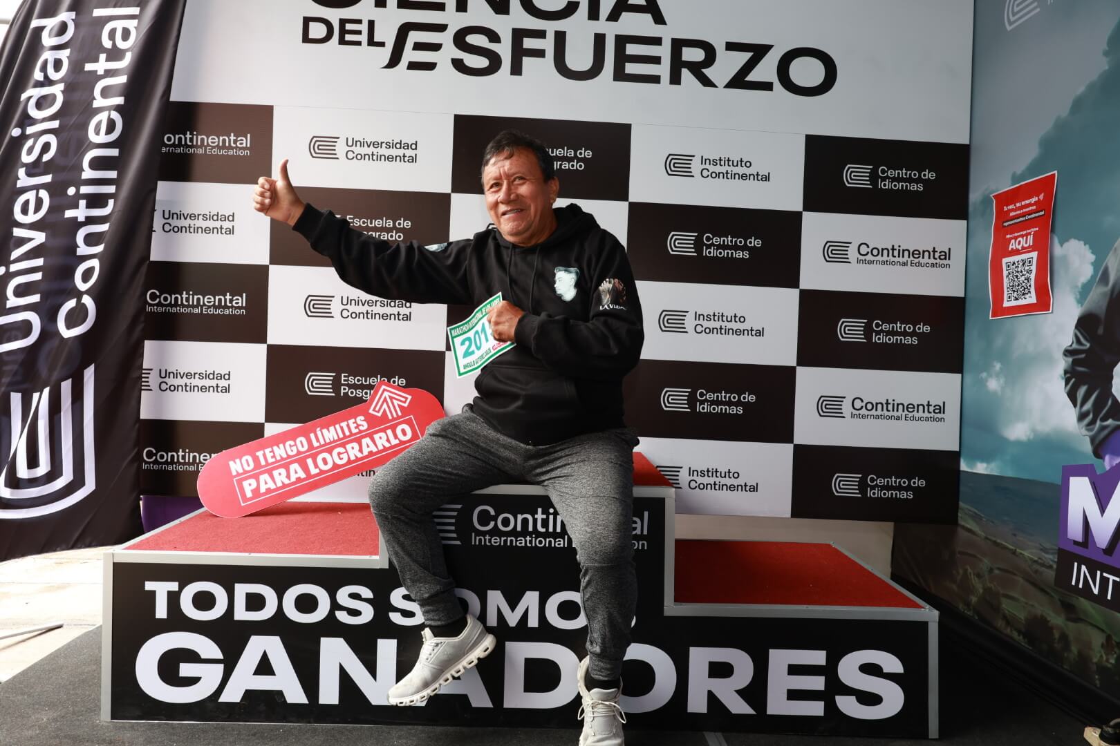 Participantes en la Maratón de los Andes