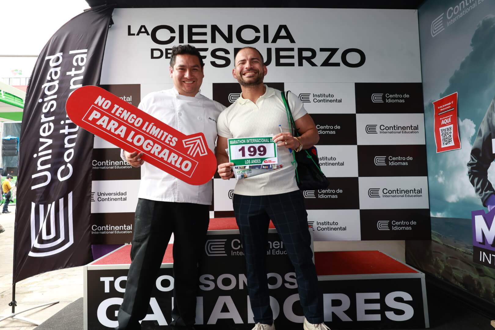 Participantes en la Maratón de los Andes