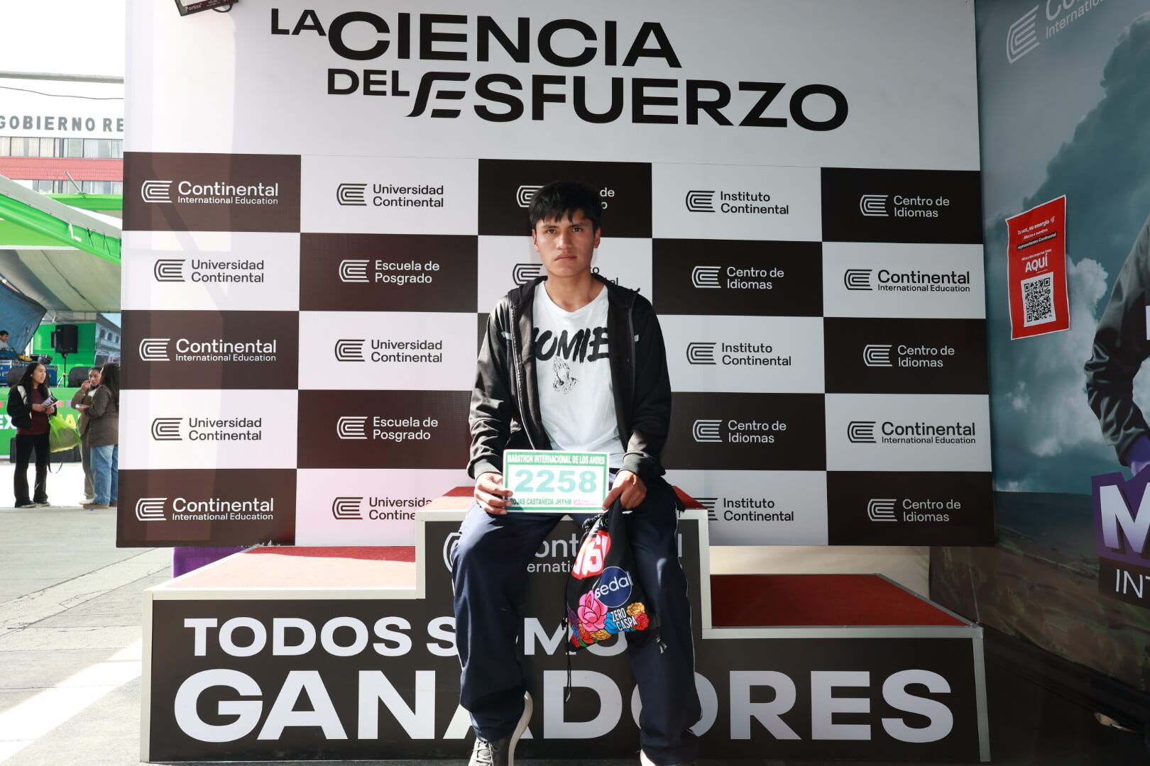 Participantes en la Maratón de los Andes