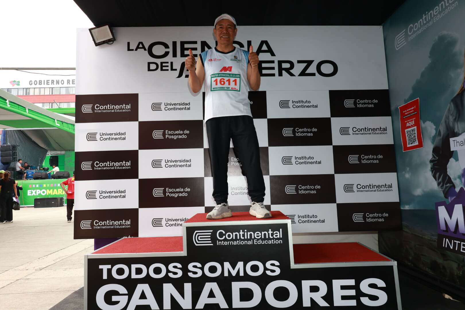 Participantes en la Maratón de los Andes