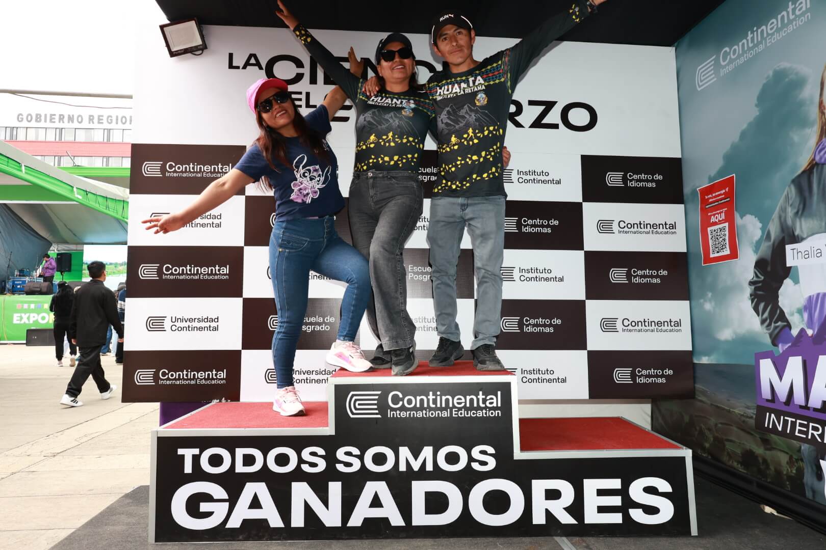 Participantes en la Maratón de los Andes