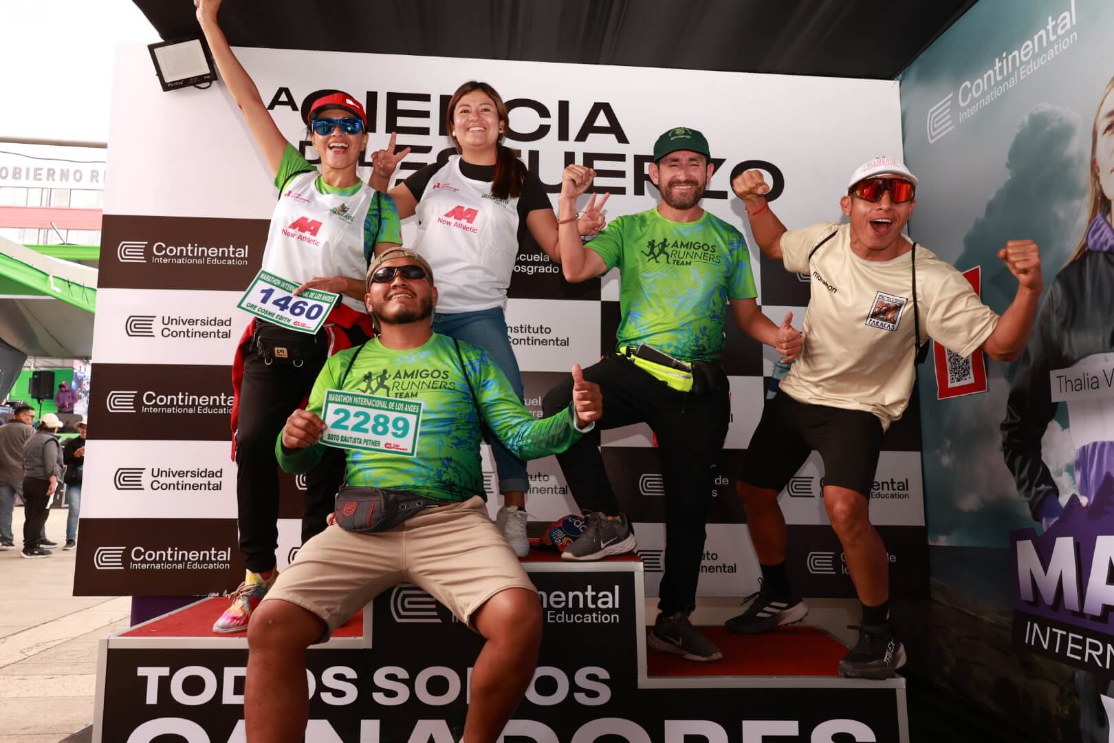 Participantes en la Maratón de los Andes