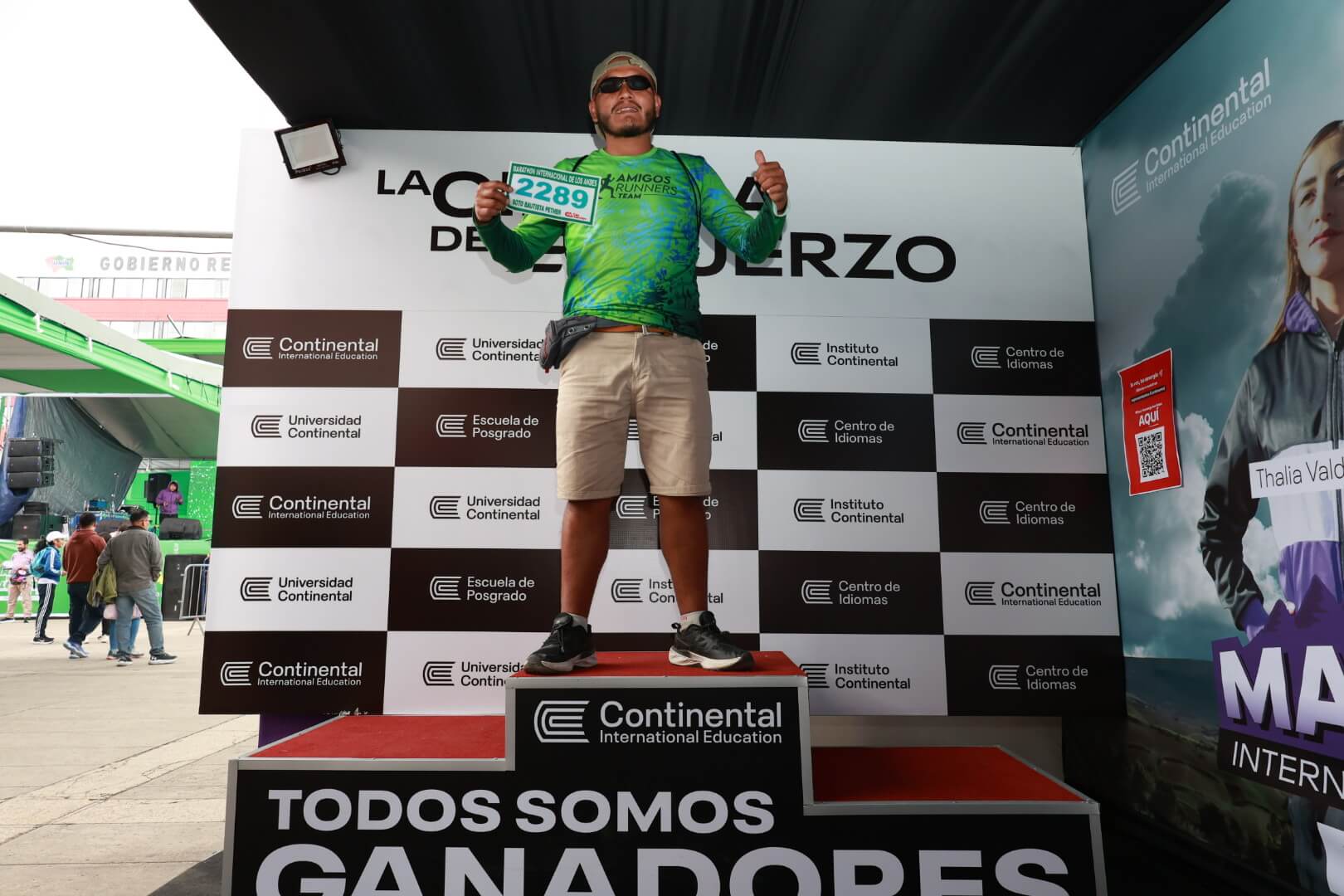 Participantes en la Maratón de los Andes