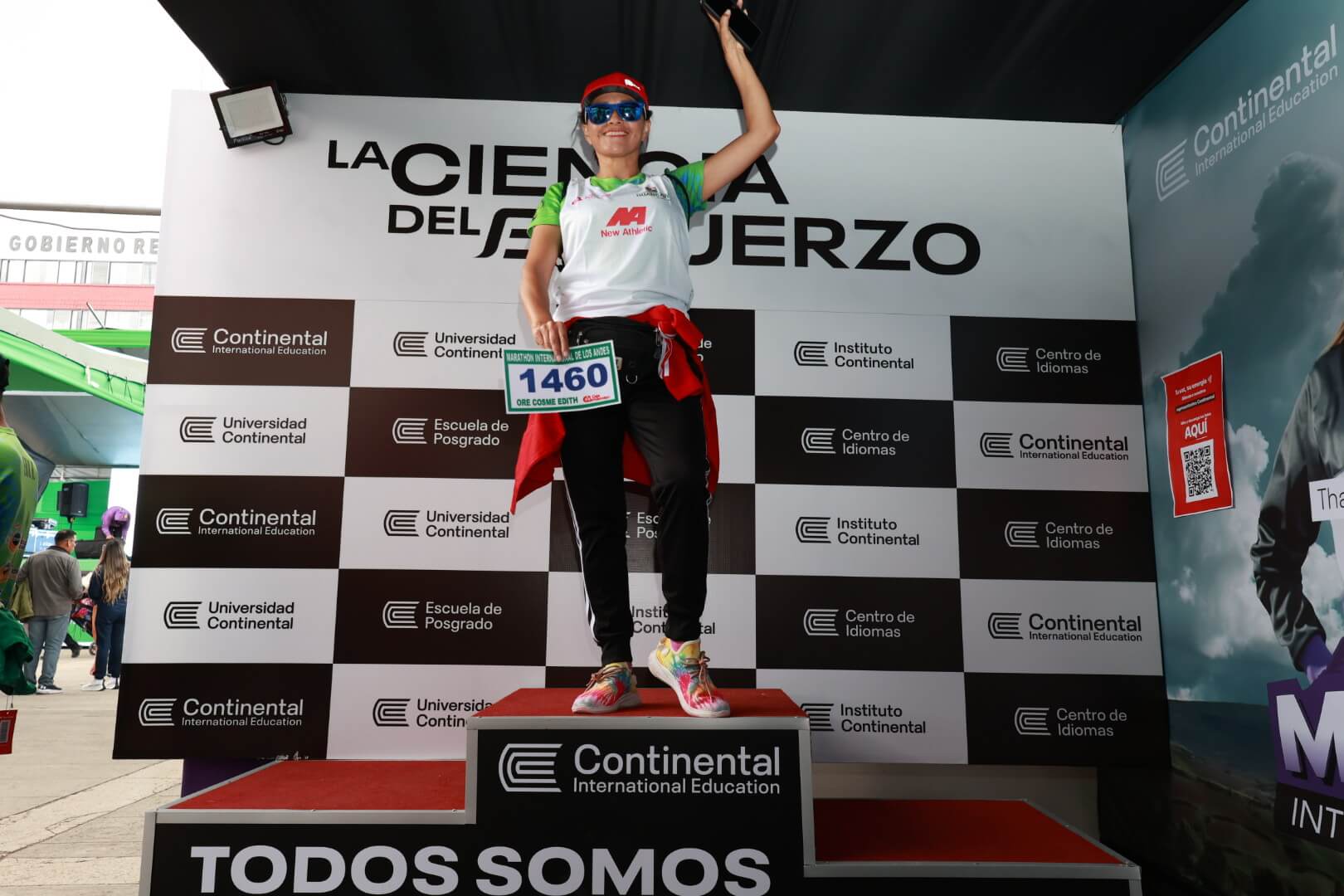 Participantes en la Maratón de los Andes