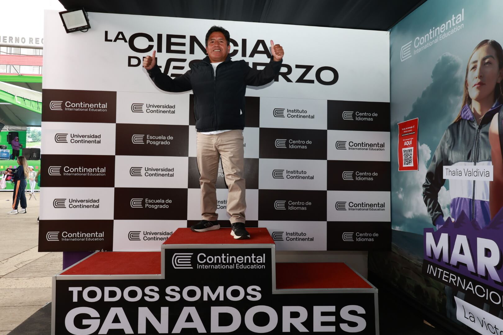 Participantes en la Maratón de los Andes